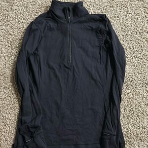 Lululemonn half zip running top size m